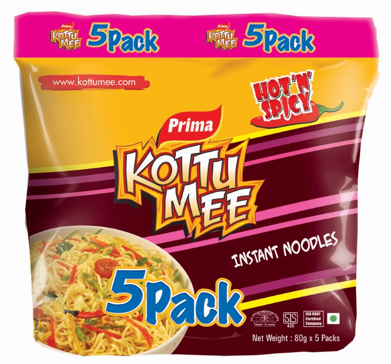 Prima Kottumee Hot & Spicy 5 packs (Promo packs)